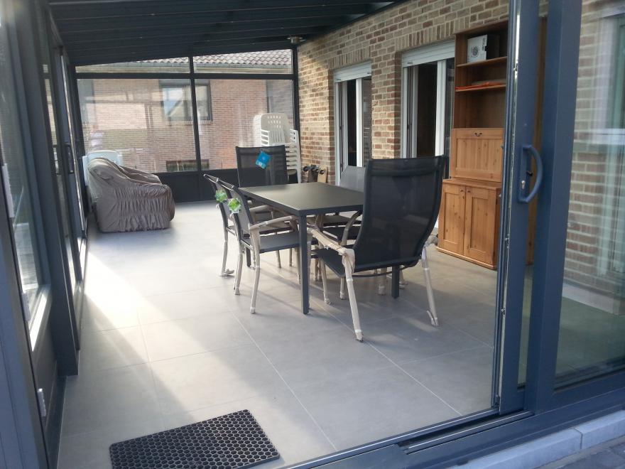 CHARCOAL GREY CONSERVATORY IN WAREMME
